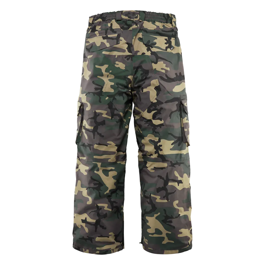 Blahzay Cargo Non-Insulated Pants Camo | thirtytwo EU Non-Insulated Pants ThirtyTwo Snowboard gear boots and bindings