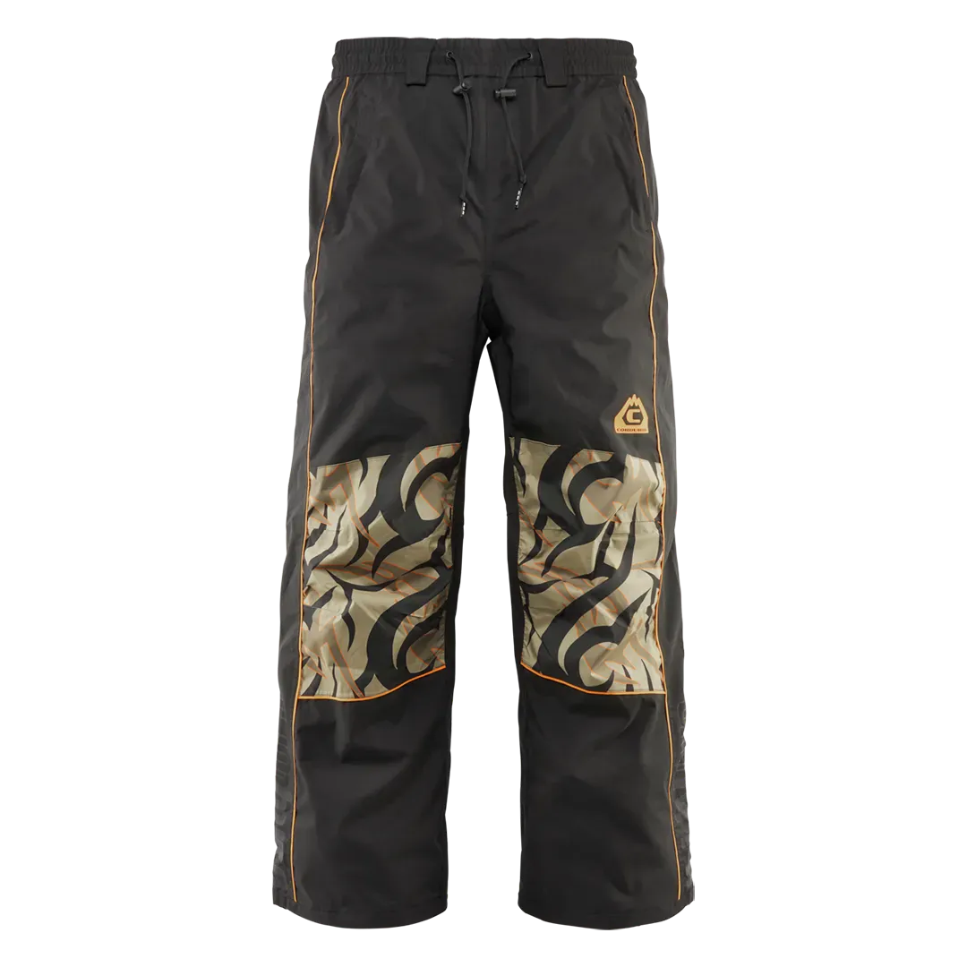 Corduroy Non-Insulated Pants Black/Camo | thirtytwo EU Non-Insulated Pants ThirtyTwo Snowboard gear boots and bindings