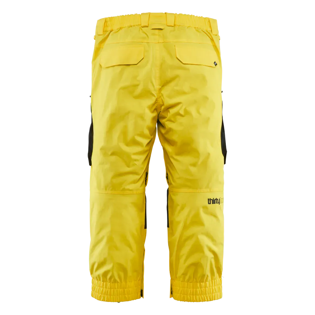 Sono XLT x Walker Pants Black/Yellow | thirtytwo EU Non-Insulated Pants ThirtyTwo Snowboard gear boots and bindings