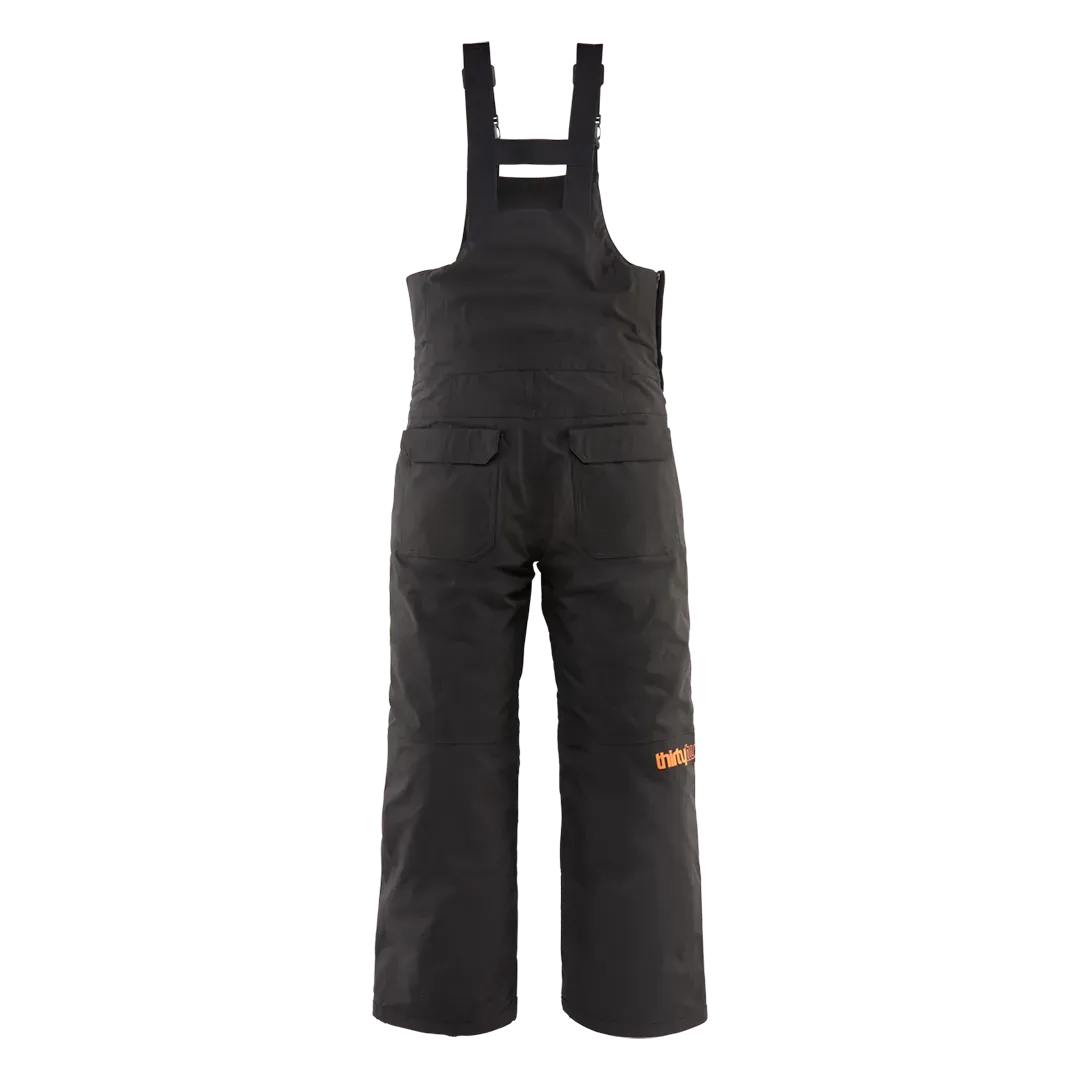 Youth Basement Bib Non-Insulated Pants Black/Orange | thirtytwo EU
 Non-Insulated Pants ThirtyTwo Snowboard gear boots and bindings