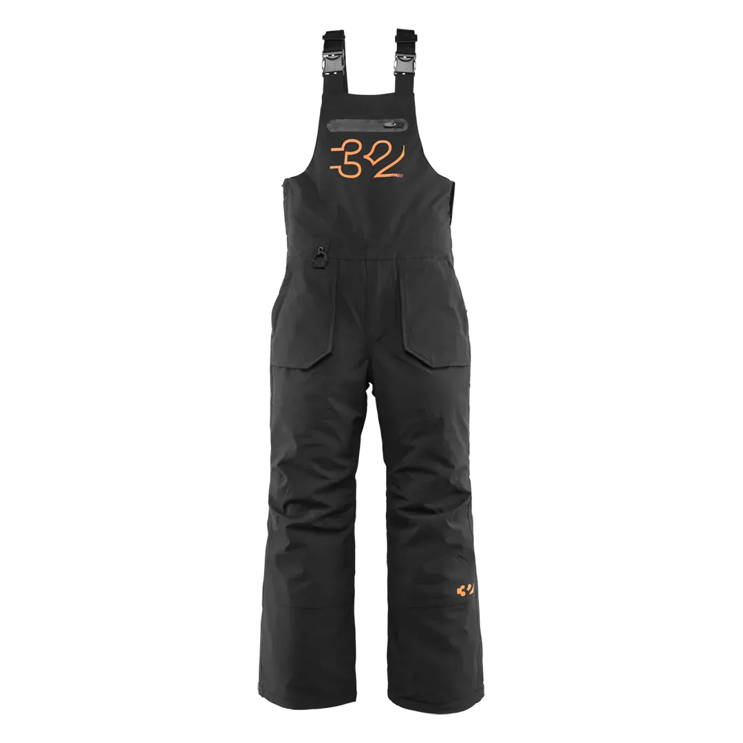 Youth Basement Bib Non-Insulated Pants Black/Orange | thirtytwo EU
 Non-Insulated Pants ThirtyTwo Snowboard gear boots and bindings