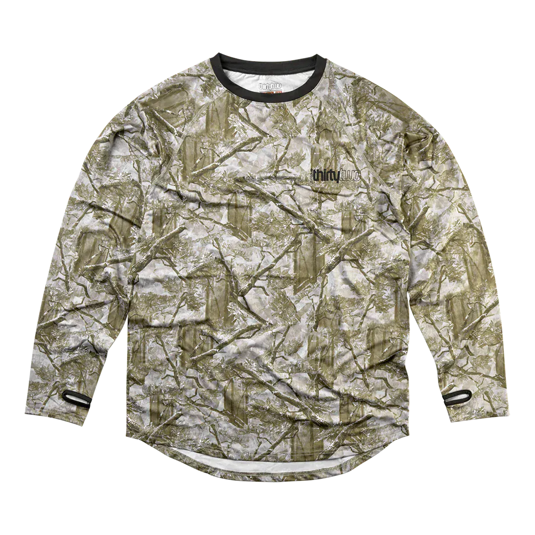 Ridelite L/S Shirt Novelty Knits Sand | thirtytwo EU Novelty Knits ThirtyTwo Snowboard gear boots and bindings
