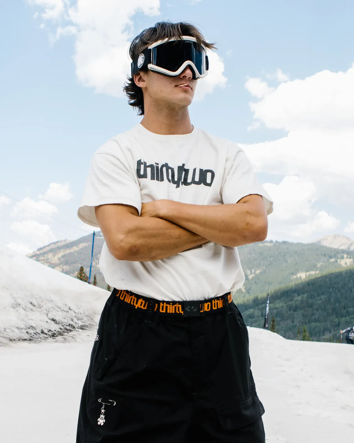32 CUT - OUT BELT Accessories Thirtytwo BLACK/ORANGE Snowboard gear boots and bindings T.27.ACM.COB.960.OS.1 7630961809188