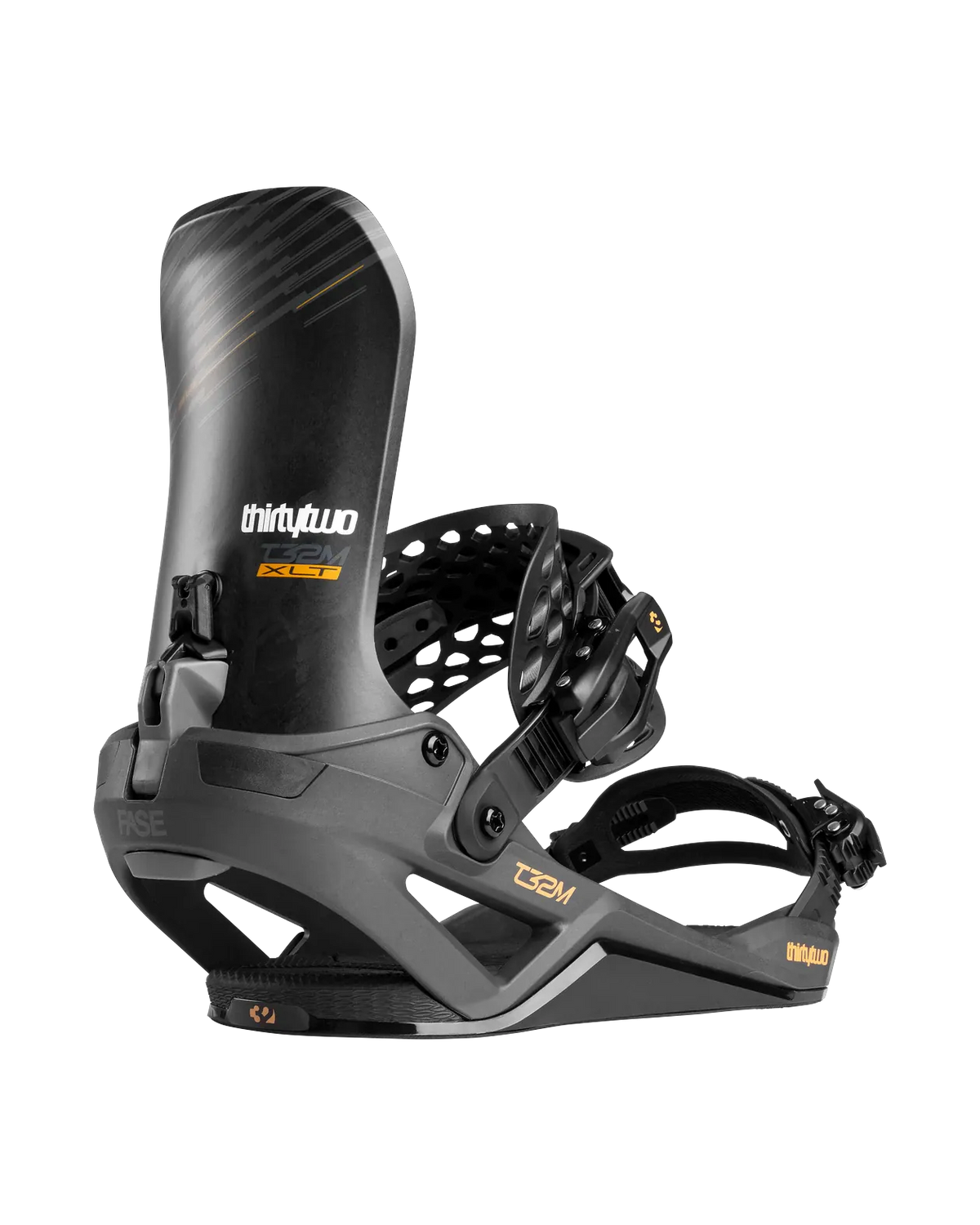 T32M XLT FASE Bindings Thirtytwo BLACK / S Snowboard gear boots and bindings T.27.BNU.XLT.001.2S.1 7630961803315