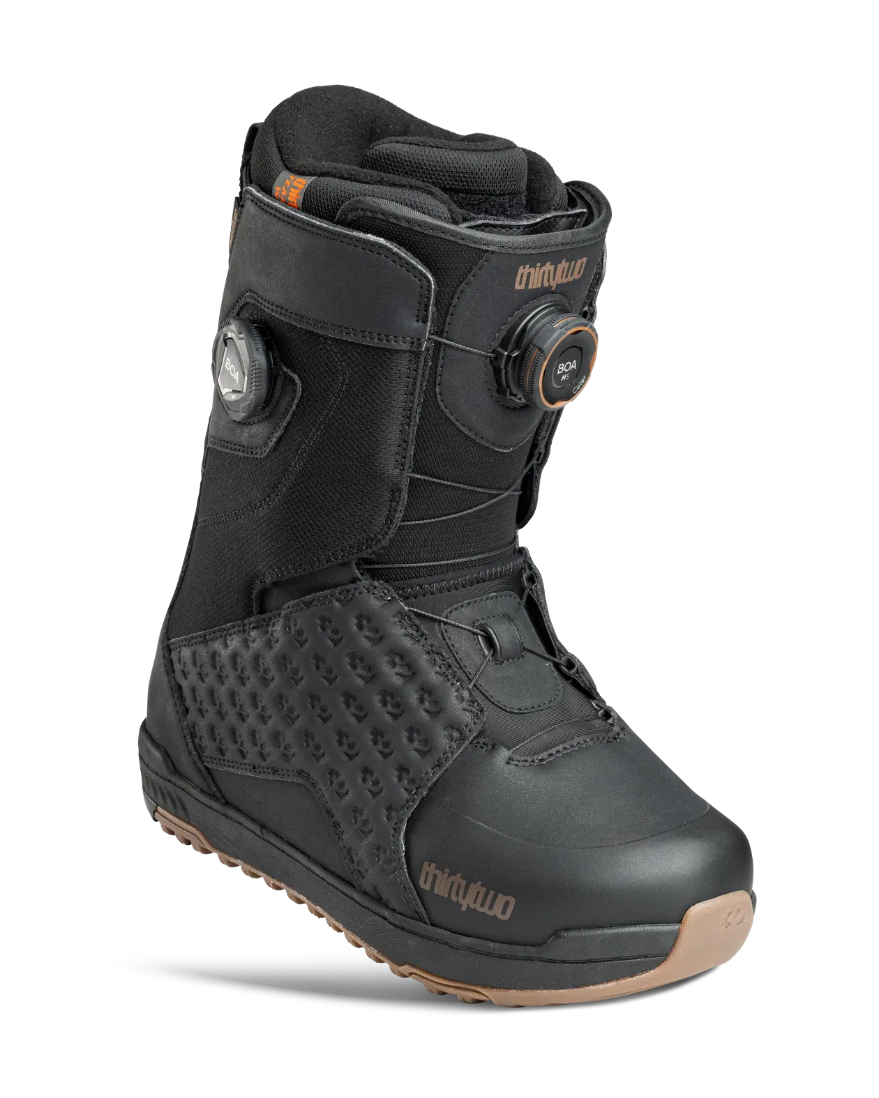 Lashed Db Boots Thirtytwo Black / Black / Gum / 9 Snowboard gear boots and bindings T.27.BTM.LSD.544.090.1 7630680898456