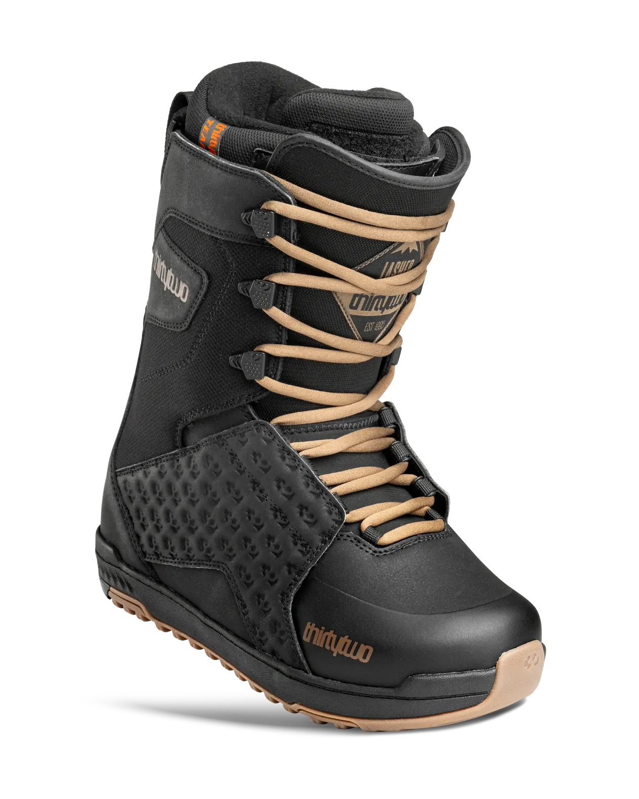 Lashed Boots Thirtytwo Black / Black / Gum / 11.5 Snowboard gear boots and bindings T.27.BTM.LSH.544.115.1 7630961800093