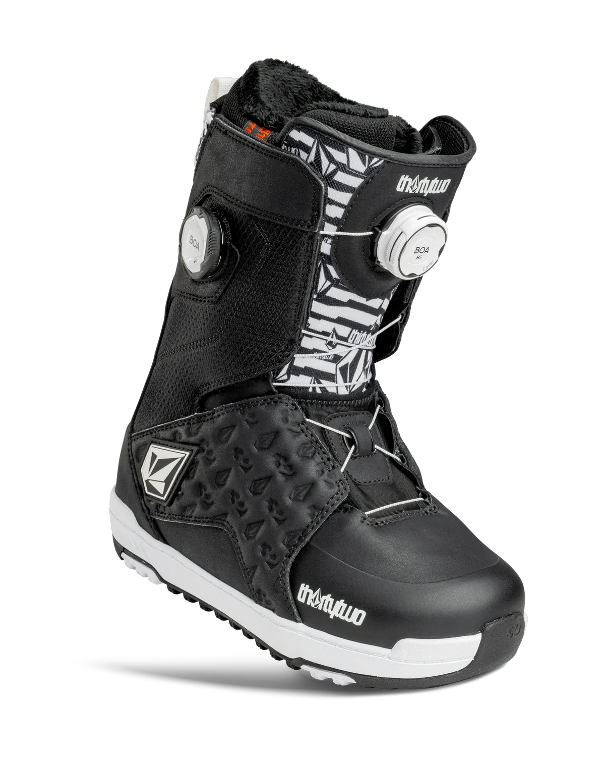 Lashed Db W'S Volcom Boots Thirtytwo Black / White / 5 Snowboard gear boots and bindings T.27.BTW.DWV.976.050.1 7630680899576