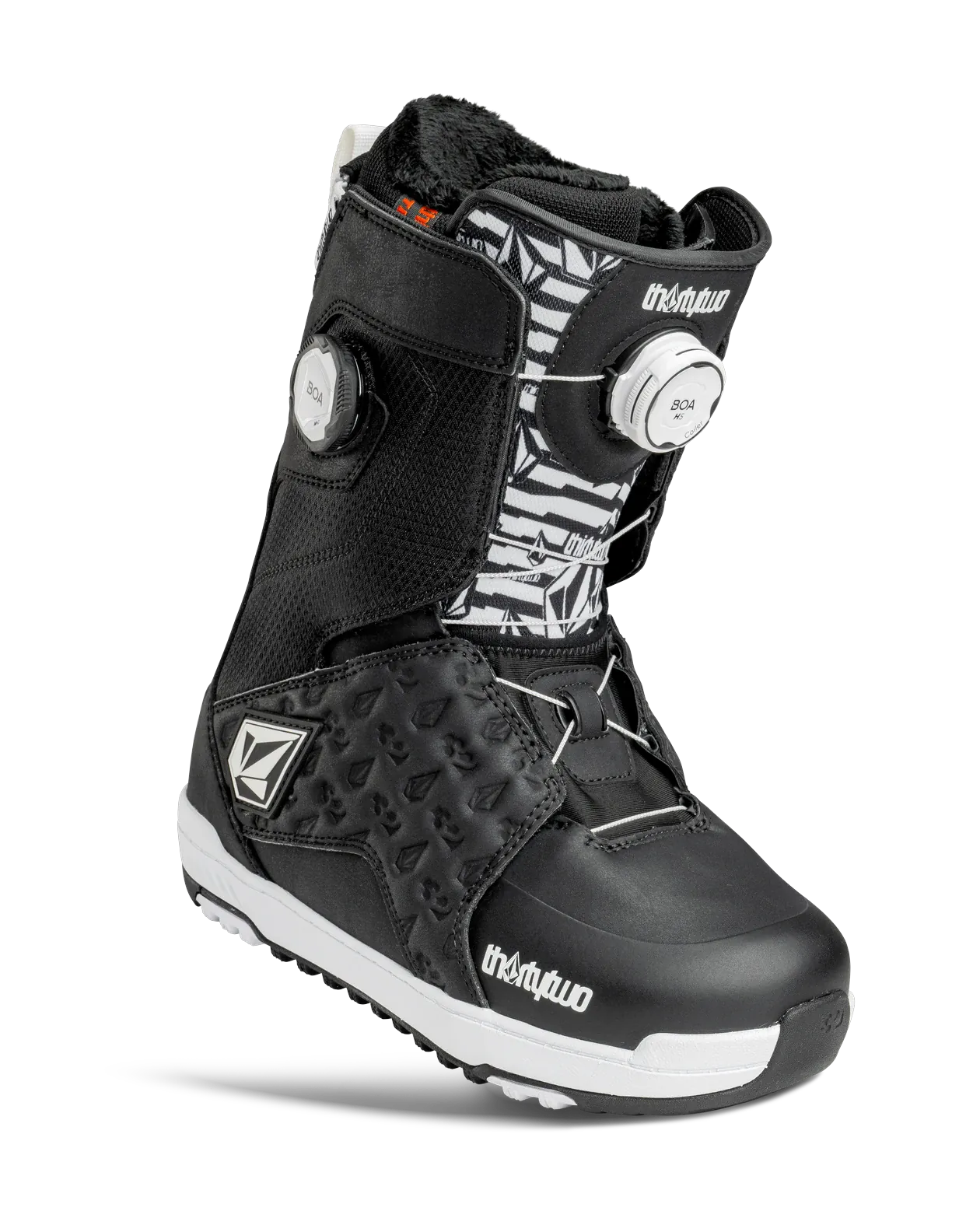 Lashed Db W'S Volcom Boots Thirtytwo Black / White / 5 Snowboard gear boots and bindings T.27.BTW.DWV.976.050.1 7630680899576
