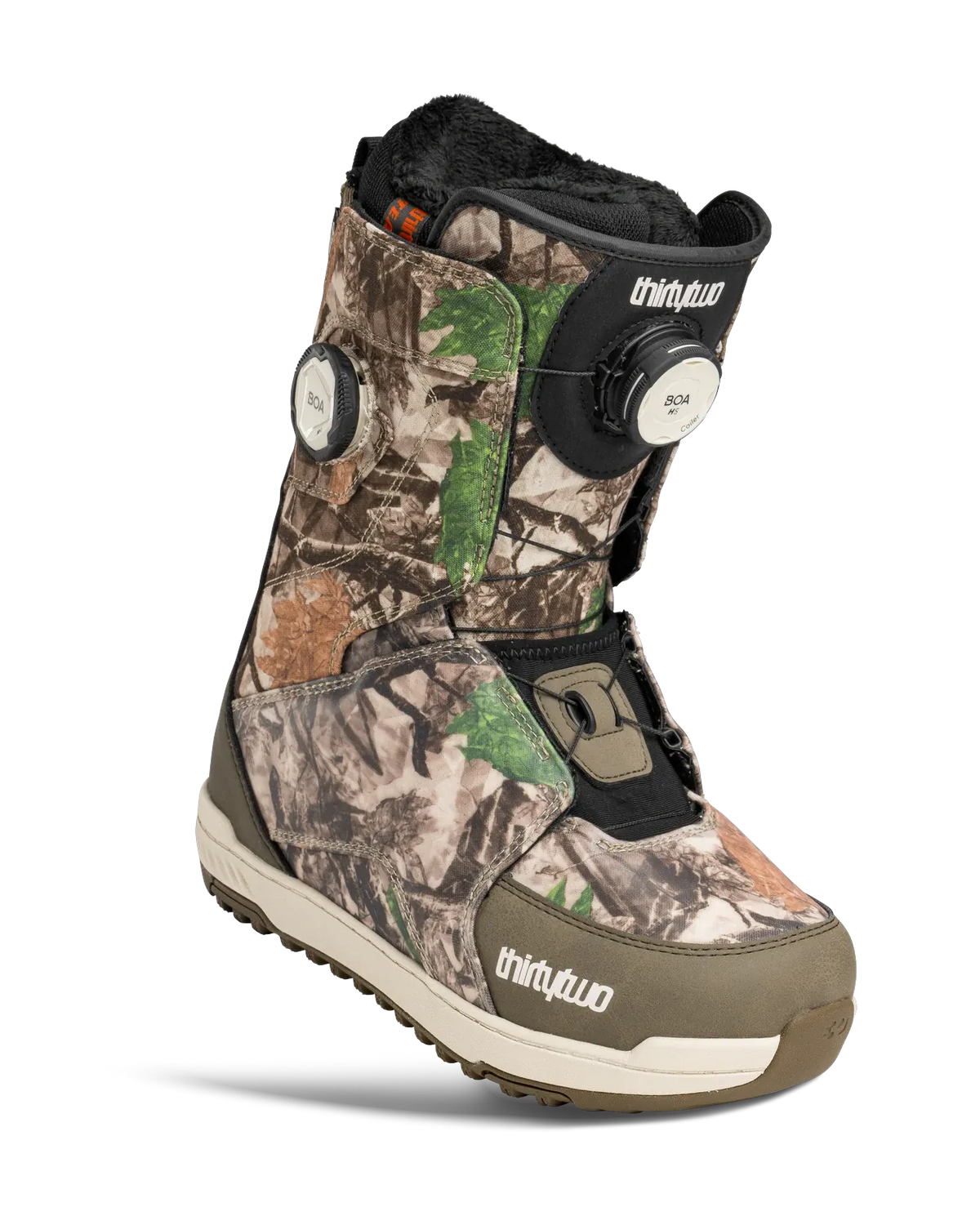 Lashed Db W'S Boots Thirtytwo Brown / Camo / 5 Snowboard gear boots and bindings T.27.BTW.LDW.240.050.1 7630680899248