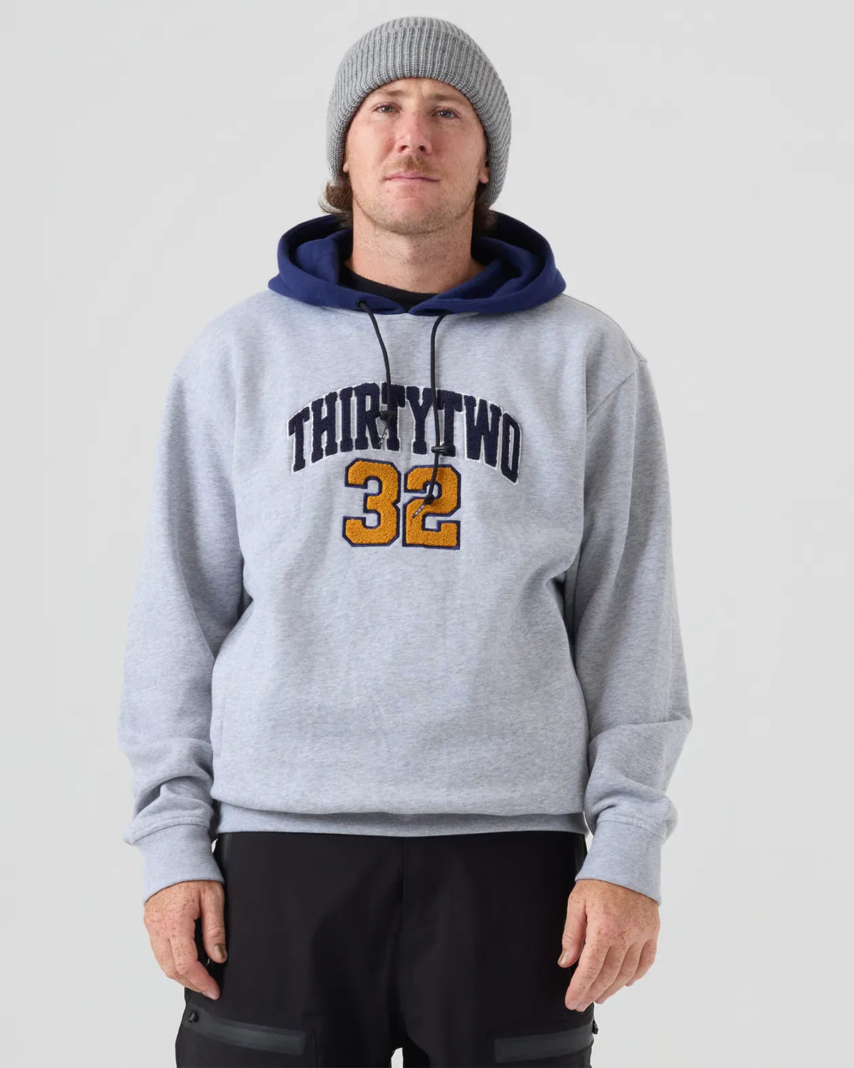 32 TECH HOODIE Apparel Technical Thirtytwo GREY/HEATHER / S Snowboard gear boots and bindings T.27.FEM.THH.043.2S.1 7630961807290