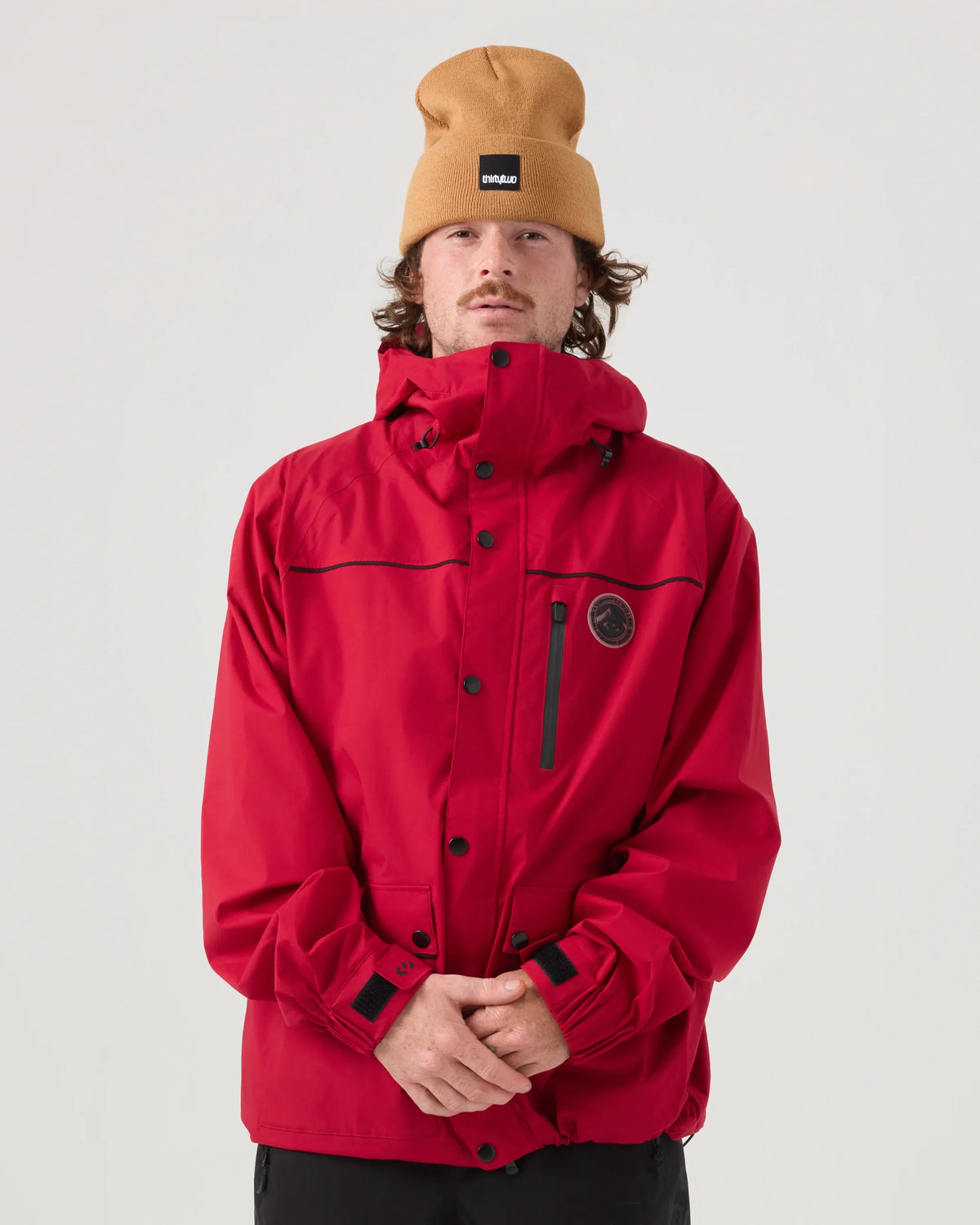 INTROVERT JACKET Outerwear Thirtytwo RED / XS Snowboard gear boots and bindings T.27.JKM.ITJ.600.1XS.1 7630961805722