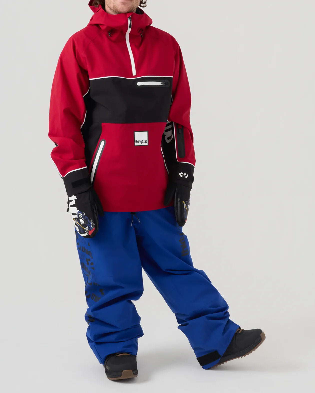 LIGHT ANORAK Outerwear Thirtytwo Snowboard gear boots and bindings