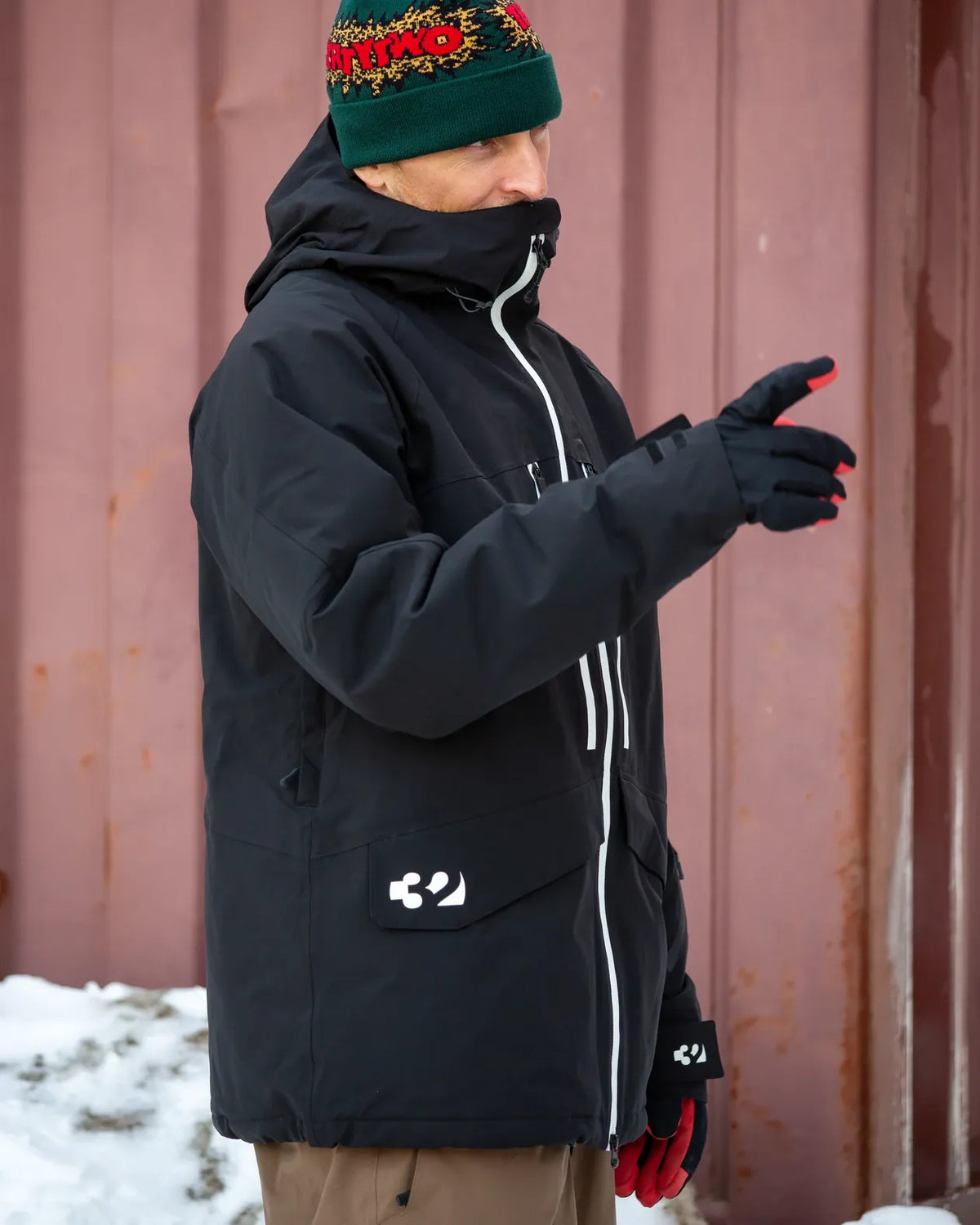 LASHED INSULATED JACKET Outerwear Thirtytwo Snowboard gear boots and bindings