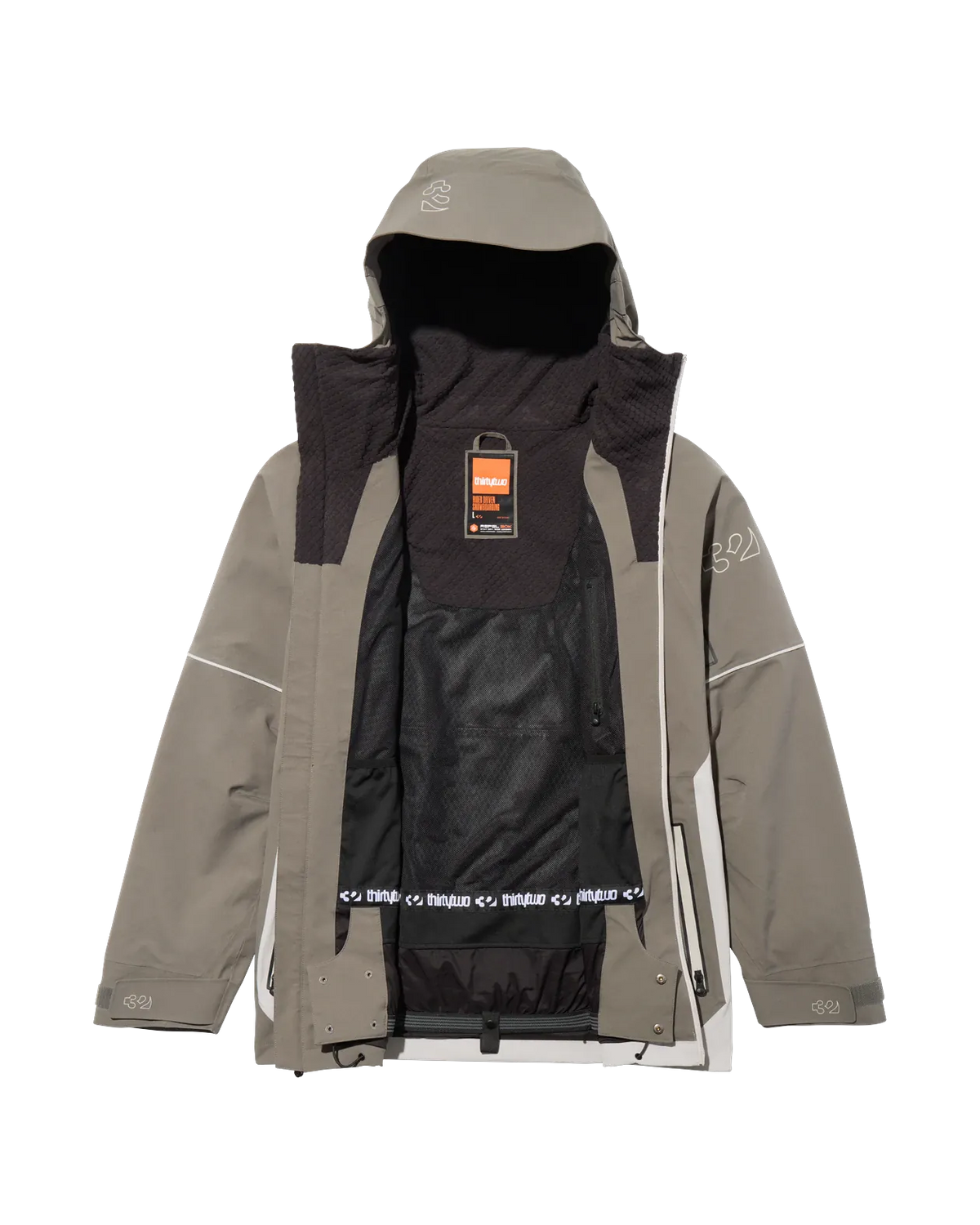 T32M RECYCLED JACKET Outerwear Thirtytwo Snowboard gear boots and bindings