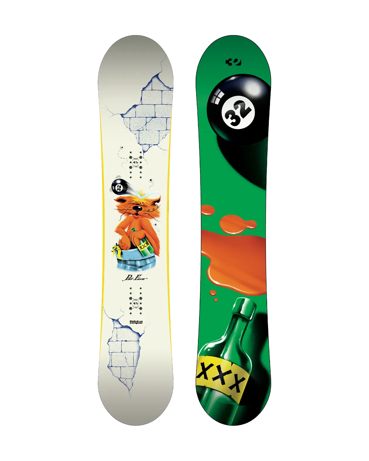 XXX Fava Pro Snowboards Thirtytwo 152 Snowboard gear boots and bindings T.27.SNM.PAT.000.152.1 7630680890481