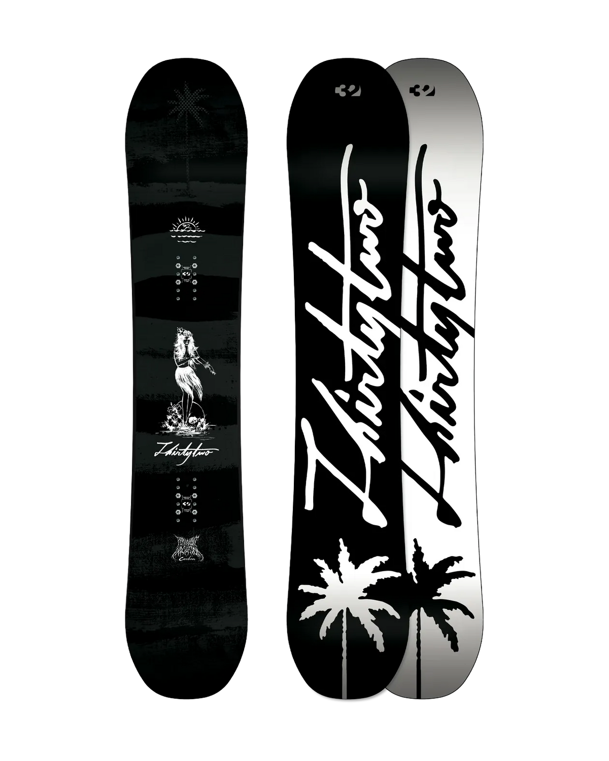 Permanent Vacation Carbon Snowboards Thirtytwo 156W Snowboard gear boots and bindings T.27.SNM.PVC.000.156W.1 7630680890368