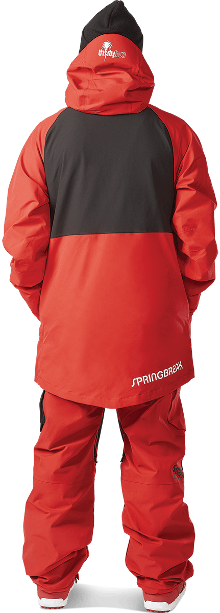 SPRING BREAK X PINTAIL POWDER PARKA Non-Insulated Jacket ThirtyTwo Snowboard gear boots and bindings
