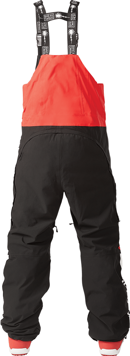 SPRING BREAK X POWDER BIB Non-Insulated Pants ThirtyTwo Snowboard gear boots and bindings