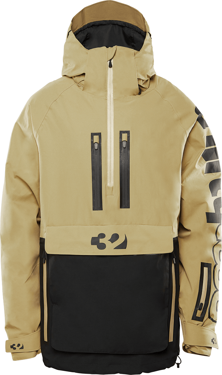LIGHT ANORAK X JP Non-Insulated Jacket ThirtyTwo Snowboard gear boots and bindings