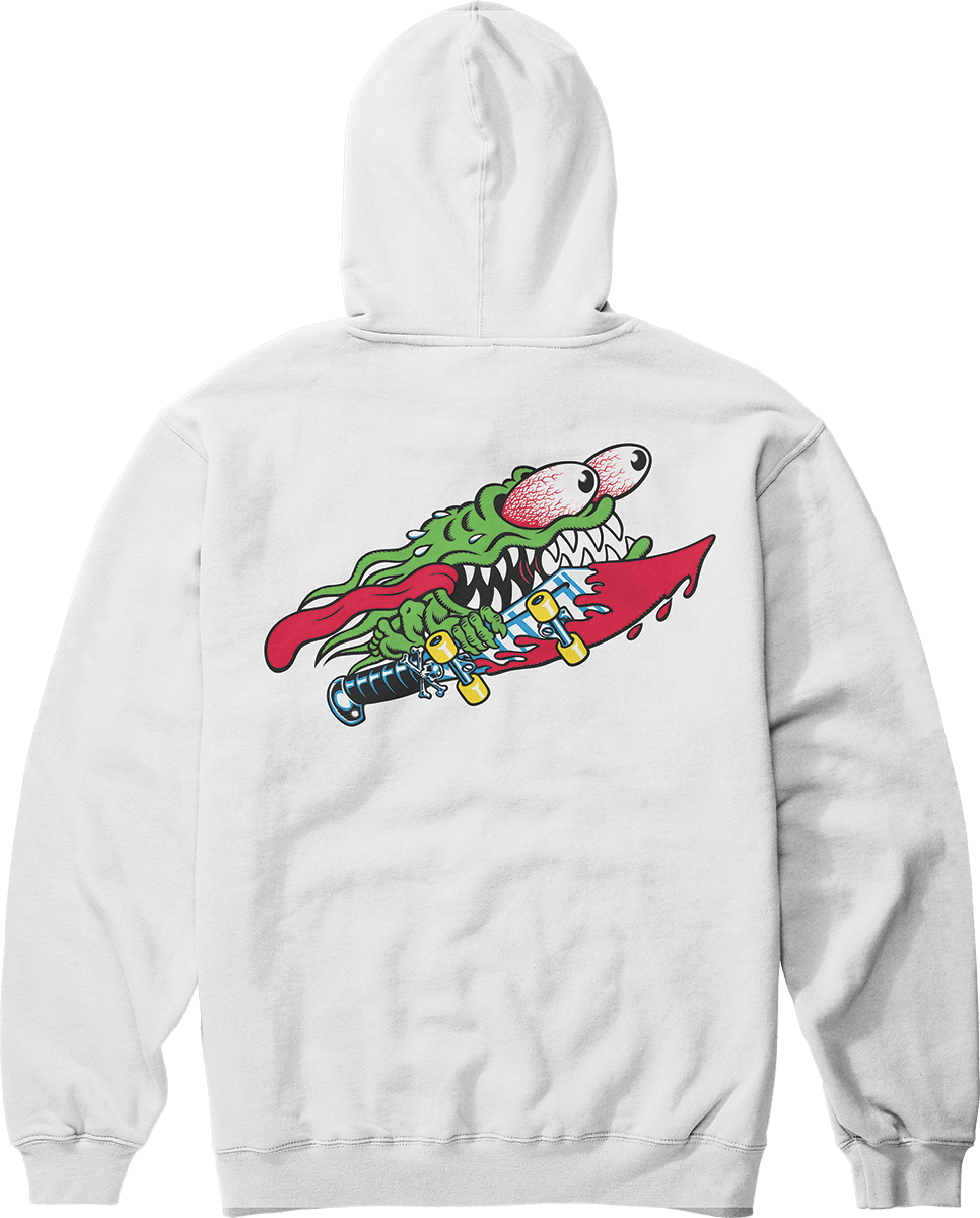 32 X SANTA CRUZ PULLOVER Screen Hooded Fleece ThirtyTwo Snowboard gear boots and bindings