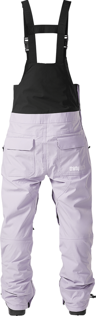 WOMENS BASEMENT BIB Non-Insulated Pants ThirtyTwo Snowboard gear boots and bindings