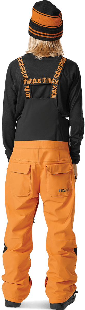 YOUTH BASEMENT BIB Non-Insulated Pants ThirtyTwo Snowboard gear boots and bindings